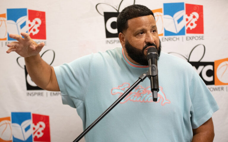 DJ Khaled speaks at OYC Miami