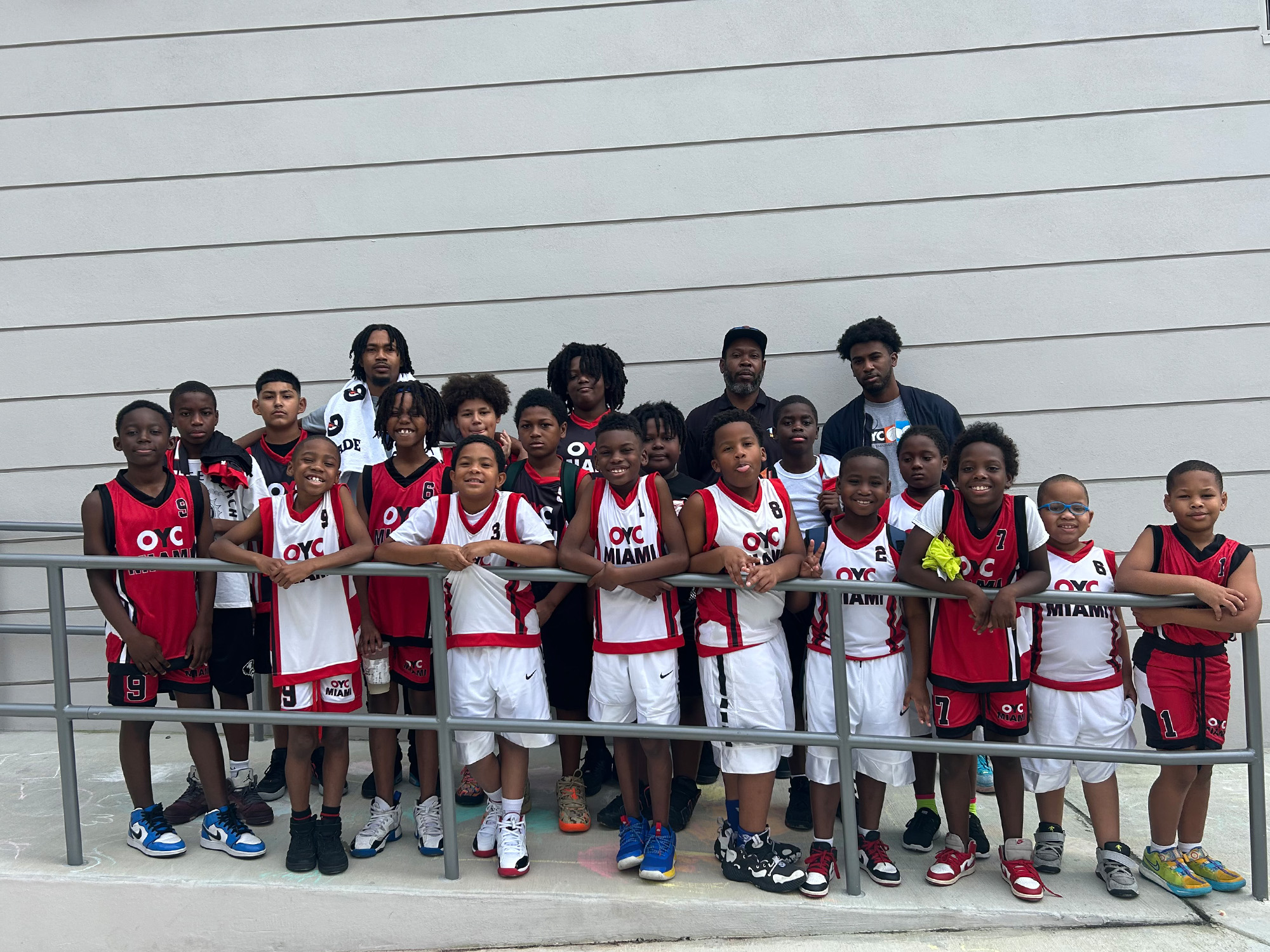 OYC youth basketball team