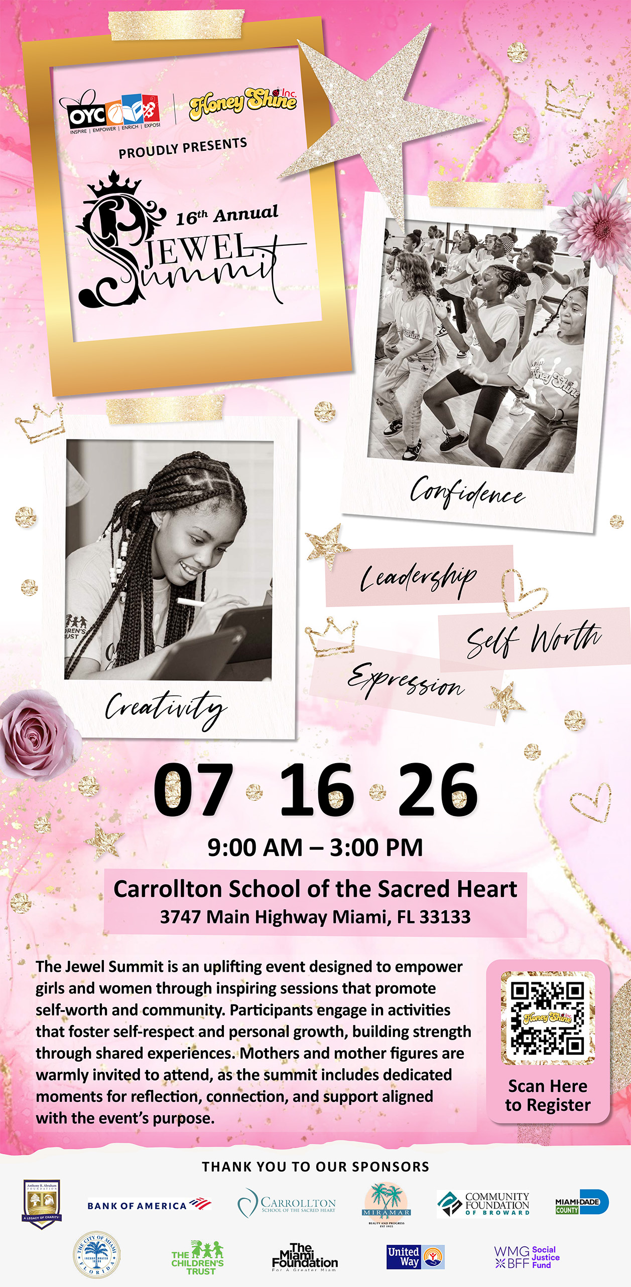 Jewel Summit 2026 flyer