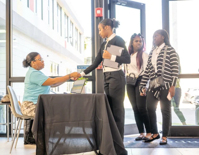 OYC Miami is getting our Summer Jobs Connect interns ready to shine with mock interviews and dress for success workshops—because preparation builds confidence, and presentation opens doors.
These essential skills fall under our pillar of Economic Sustainability, which includes college and career readiness. Through this pillar, we equip youth with the tools to succeed in the workforce and beyond.
From mastering a handshake to learning how to show up professionally, each lesson empowers our interns to step into new spaces with purpose, poise, and possibility.
We’re excited to prepare them for a summer of hands-on learning, real-world exposure, and growth.
#OYCMiami #SummerJobsConnect #CareerReadiness #OYCMiamiImpact