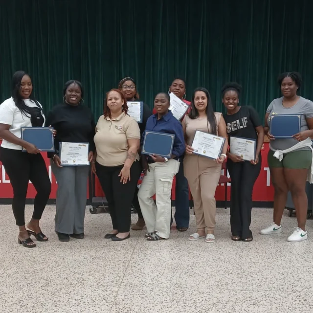 OYC Miami proudly celebrated the graduation of Parenting Cohort 2 at our Hibiscus site, recognizing a dedicated group of caregivers who completed the Nurturing Parenting Program as part of our commitment to Family Services.
Through weekly sessions, these parents embraced tools to strengthen their families, deepen connections, and support their children’s growth with care and confidence.
We’re proud to walk alongside families as they build brighter futures—one lesson, one conversation, and one milestone at a time.
#OYCMiami #FamilyServices #OYCmiamiImpact