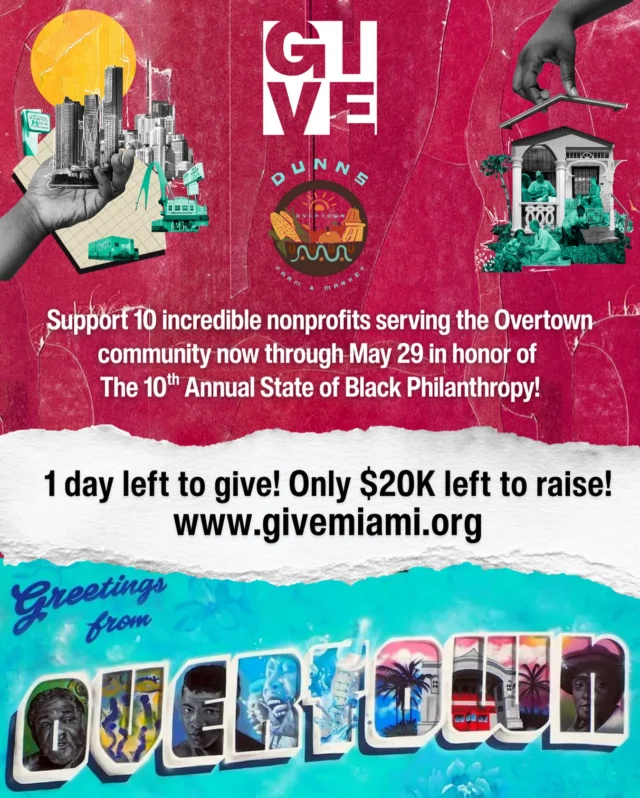 Help us continue our mission. In honor of The 10th Annual State of Black Philanthropy, Give Miami Day is back with a $50,000 matching investment! Learn all about the vital work being done and show your support now through May 29.
Your donation through the Miami Foundation’s fundraising efforts directly supports OYC’s life-changing programs for youth and families across Miami.
#GIveMiamiDay