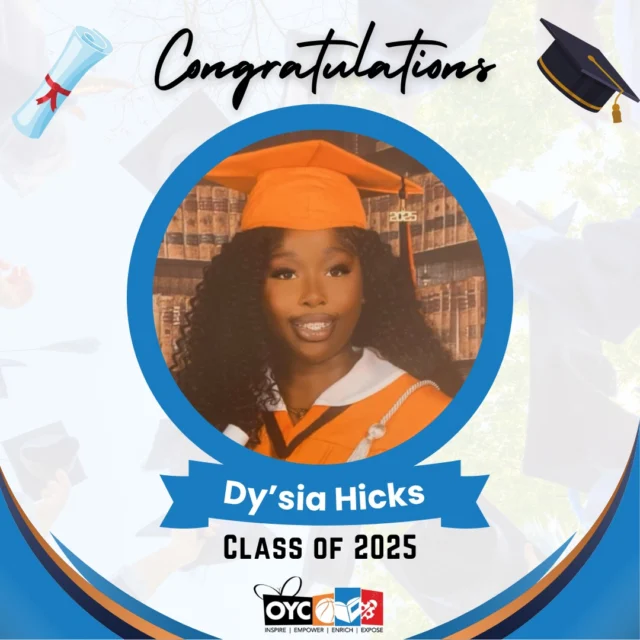 To the unstoppable Class of 2025—this is your moment. 🎓🌟
We’re incredibly proud of your journey, your growth, and the dedication that brought you to this milestone. As you step into your next chapter, know that you carry the strength, brilliance, and resilience to shape the future.
Congratulations on this remarkable achievement—and cheers to all the successes still to come. 💙✨
#ClassOf2025 #OYCProud #OYCImpact #FutureLeaders