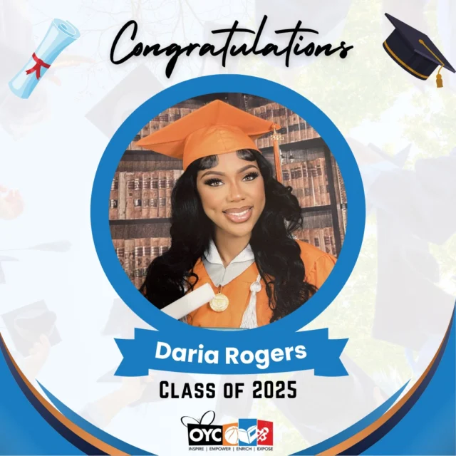 To the unstoppable Class of 2025—this is your moment. 🎓🌟
We’re incredibly proud of your journey, your growth, and the dedication that brought you to this milestone. As you step into your next chapter, know that you carry the strength, brilliance, and resilience to shape the future.
Congratulations on this remarkable achievement—and cheers to all the successes still to come. 💙✨
#ClassOf2025 #OYCProud #OYCImpact #FutureLeaders