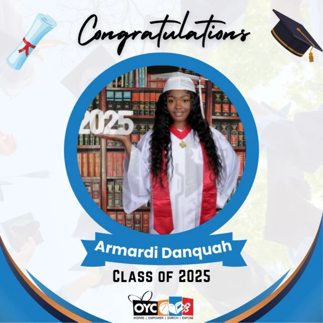 To the unstoppable Class of 2025—this is your moment. 🎓🌟
We’re incredibly proud of your journey, your growth, and the dedication that brought you to this milestone. As you step into your next chapter, know that you carry the strength, brilliance, and resilience to shape the future.
Congratulations on this remarkable achievement—and cheers to all the successes still to come. 💙✨
#ClassOf2025 #OYCProud #OYCImpact #FutureLeaders
