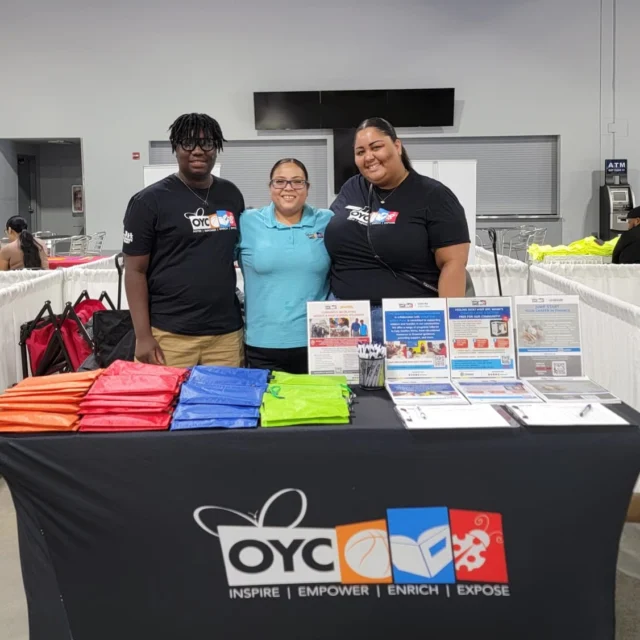 OYC Miami was proud to participate in The Children’s Trust Family Expo, a dynamic event that connects families with valuable resources, services, and activities to support children’s growth, learning, and well-being.
During this event, families learned about our key pillars of impact in education, enrichment and exposure, family services, economic sustainability as well as health and wellness, and received supplies for back to school.
We are grateful to @thechildrenstrust for inviting us to be part of such an impactful day, which allowed us to meet parents and support families. 📚✏️🎒
#OYCMiami