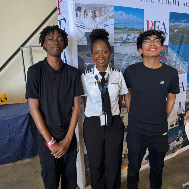 OYC Miami took 17 of high school scholars to the Air Expo at Opa-Locka Airport, and our students were truly in awe of the experience. ✈️⛅️From seeing an aircraft up close to learning directly from aviation professionals, it was an unforgettable day of exploration and discovery.

This amazing experience exposing our youth  to the world of aviation and opening their minds to future opportunities that are as limitless as the sky. 💙

#OYCMiami #CareerExploration