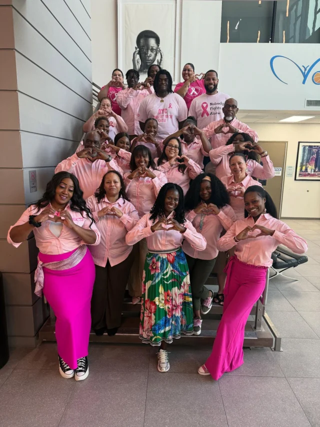 At OYC Miami, we believe that building stronger communities means building healthier ones.
Our staff proudly is showing solidarity and support for Breast Cancer Awareness, by not only wearing pink but also raising money to support breast cancer research and spreading awareness about the importance of screenings and early detection.
Health and wellness are core to our mission, and we stand in together with survivors, families, and everyone impacted by breast cancer. With every step, we move closer to a future filled with hope, healing, and healthier communities. 💗
#OYCMiami #BreastCancerAwareness