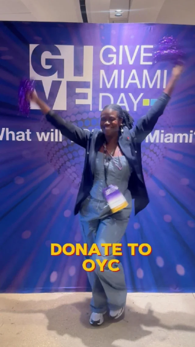 Our CEO Tina Brown is in the Give Miami Day mix! 💙 She’s spreading the message of impact, community, and opportunity — reminding everyone why supporting OYC Miami matters.

Join @i_amt4l_brown and the entire OYC family as we continue to uplift children, youth, and families across Miami. Give. Share. Inspire.

#Like #Share #Donate
#GiveMiamiDay @MiamiFoundation