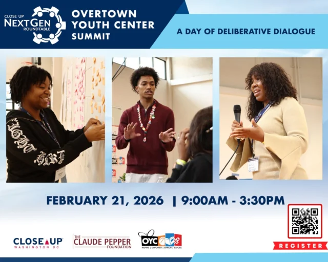 🗣️ Youth Voices Needed!

OYC Miami is committed to inspiring civic engagement—and what better time to start practicing your civic duty than as a young person finding your voice?

We’re teaming up with the @closeup_dc for a powerful Day of Deliberation on February 21, and we want youth across the community in the room.

📍 OYC Miami
📅 February 21, 2026

Join other middle and high school students to explore real-world issues, share perspectives, and discover how your voice can help shape the future.

📝 Register now: closeup.org/oyc-regional-deliberation-teachers

#OYCMiami #CivicEngagement #CloseUpFoundation #YouthLeadership #FutureVoters #DeliberationDay