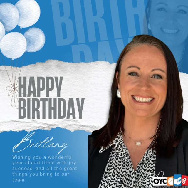 Join us in celebrating @brittanylee35 today! 🎉🎈🎂
Your leadership, energy, and commitment help move the mission forward every day. We are grateful for all that you do for OYC Miami. 🖤🧡💙❤️

#HappyBirthday #OYCMiami #Birthdaywishes