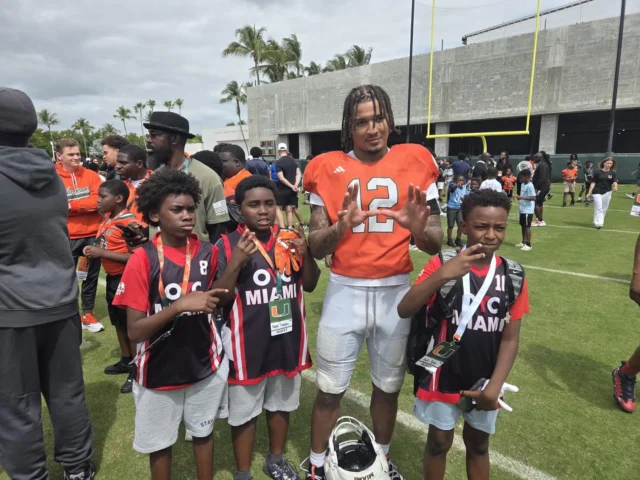 Our OYC Miami flag football students got a firsthand look at what it takes to compete at the next level during a visit to the @canesfootball spring practice, thanks to the UM Athletic Department. 🏈💙

Moments like this matter. They reinforce the importance of discipline, teamwork, and staying active, all while connecting our youth to environments that push them to think bigger about what’s possible for their future. Through experiences like this, we continue to support the overall health and wellness of our youth both on and off the field.

For the more than 5,000 youth and families we serve each year, opportunities like this help build confidence, encourage healthy habits, and create lasting impact. Be part of the journey by supporting, volunteering, or getting involved with OYC Miami. 💙

#OYCMiami #HealthAndWellness #YouthDevelopment #CommunityImpact #Volunteer