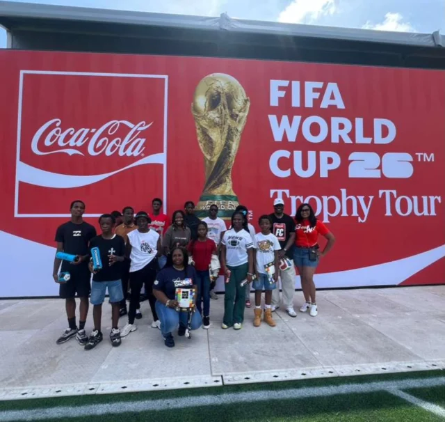 OYC Miami high school students had the opportunity to attend the Coca-Cola x FIFA Trophy Tour event at FIU, experiencing the excitement and energy surrounding one of the world’s most celebrated sporting events. ⚽💙 

Experiences like this are a part of our Enrichment and Exposure pillar, creating opportunities for our youth to step into new environments, build connections, and engage with moments that inspire bigger dreams and broader perspectives. 

From sports and culture to community and global impact, opportunities like these remind our students that the world is full of possibilities. 

Help us continue creating impactful experiences for our youth. Support, volunteer, or get involved by visiting OYCmiami.org. 💙 

#OYCMiami #EnrichmentAndExposure #FIFA #YouthDevelopment #CommunityImpact