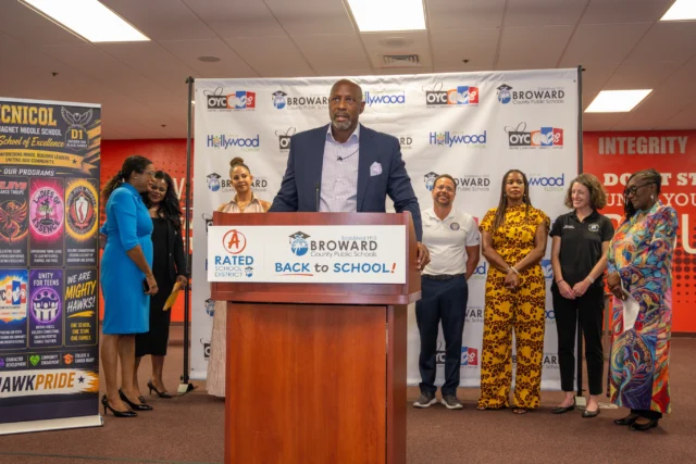 We marked a defining moment as OYC officially celebrated its partnership with Broward County Public Schools, expanding access to our comprehensive service model for youth and families across Broward County.

This historic milestone reflects the vision, leadership, and collaboration of the many champions who made this partnership possible. We extend our sincere appreciation to @dws Congresswoman Debbie Wasserman Schultz, @maurabcps School Board Member Maura McCarthy Bulman, @joshlevymayorofhollywoodfl Mayor Josh Levy, and McNicol Middle Magnet & STEM School Principal Deidre Benka Coker, whose commitment to expanding opportunities for youth and families helped bring this vision to life.

The celebration featured inspiring remarks from @honeychildtracy Deputy Superintendent Dr. Angela Fulton, Principal Deidre Benka Coker, Mayor Josh Levy, Alonzo Mourning, School Board Member Maura McCarthy Bulman, and Congresswoman Debbie Wasserman Schultz, each reinforcing a shared commitment to expanding opportunity through education, partnership, and community investment.

We were also honored by the presence of Florida State Senator @shevrinjones , along with elected officials, Broward County Public Schools leadership, community partners, educators, families, and supporters who joined us in celebrating this landmark occasion.

For more than 20 years, OYC has inspired, empowered, and enriched youth, adults, and families across South Florida. Through this official partnership with Broward County Public Schools, OYC will continue delivering its comprehensive service model for youth and families by providing academic support, STEM education, arts enrichment, health and wellness, family services, economic sustainability, and college and career readiness that empower people to learn, grow, and succeed.

This partnership represents more than an agreement. It represents a shared commitment to transforming lives and strengthening communities for generations to come.

📸 @greed2014 

#OYC #BrowardCountyPublicSchools #CommunityImpact #YouthDevelopment #SouthFlorida