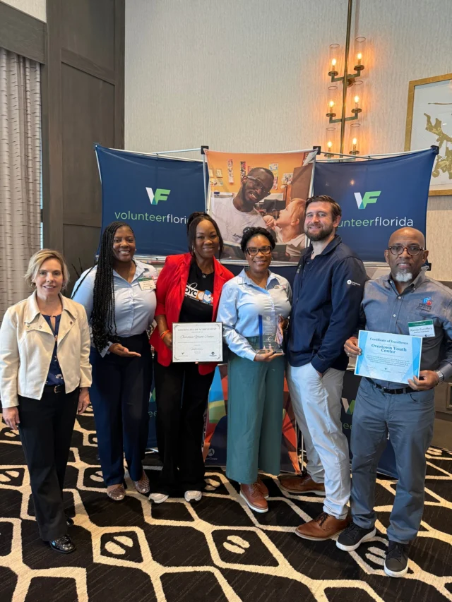 🏆 OYC Miami Named Program of the Year!

OYC Miami was honored as the 2025–2026 Program of the Year at this year’s AmeriCorps and Volunteer Florida Fall Training, a prestigious recognition of our commitment to service, program excellence, and meaningful community impact.

In addition to this distinguished honor, OYC Miami received two additional recognitions:

🏅 Certificate of Achievement for maintaining a 100% retention rate during the 2025–2026 program year.

🏅 Certificate of Excellence for the successful utilization of all allocated grant funds during the 2025–2026 grant year.

These achievements reflect the dedication of our team and AmeriCorps volunteers, whose commitment to service continues to strengthen our programs and create meaningful opportunities for the youth and families we serve.

We extend our appreciation to @volunteerflorida and @AmeriCorps for these recognitions and their continued investment in organizations making a difference in their communities.

💙 Congratulations to our OYC Miami team on these outstanding achievements!

#OYCMiami #AmeriCorps #VolunteerFlorida #ProgramOfTheYear #CommunityImpact #NationalService #YouthEmpowerment