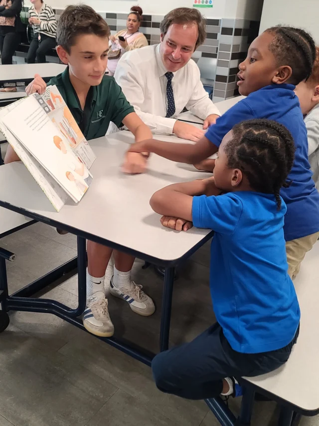 📚 Students from Ransom Everglades School visited OYC Miami and @gibsoncharterelementary to engage students in small group reading sessions, creating opportunities for meaningful interaction, literacy development, and a shared love of reading.

Through storytelling and one-on-one engagement within small groups, our students strengthened their reading and comprehension skills while building confidence and connecting with their peers.

These experiences reinforce our commitment to education and enrichment by making learning interactive, engaging, and enjoyable.

💙 Thank you to the students from @ransomevergladesschool for sharing their time and encouraging our young readers!

#OYCMiami #RansomEverglades #YouthLiteracy #ReadingTogether #Education YouthEnrichment CommunityEngagement
